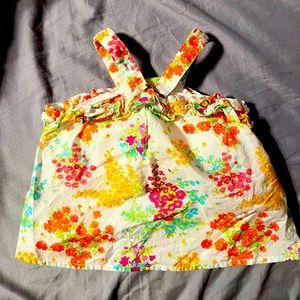 Janie and Jack floral tank top